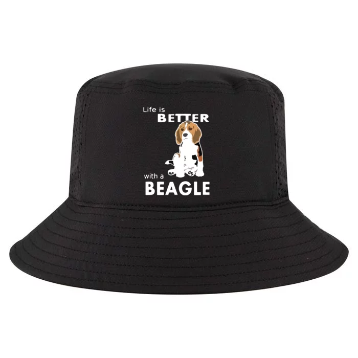 Life Is Better With A Beagle For Beagle Lovers T Cool Comfort Performance Bucket Hat