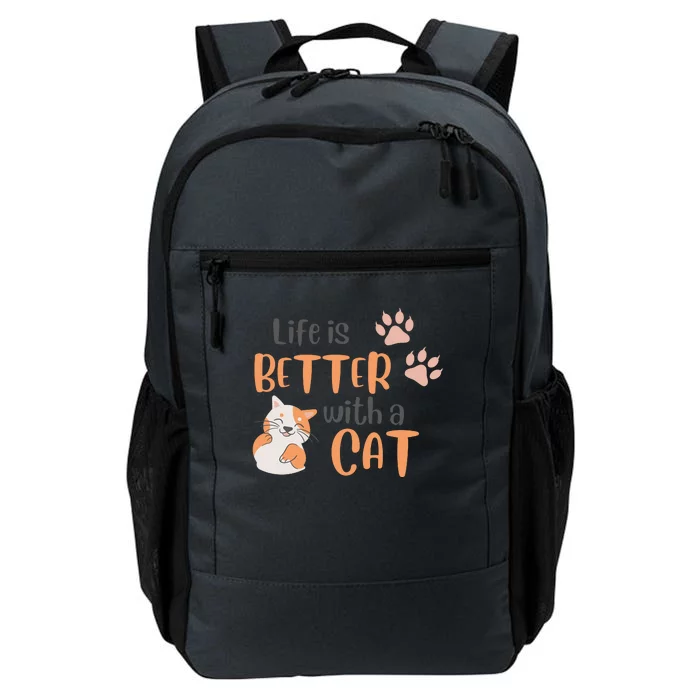 Life Is Better With A Cat Daily Commute Backpack