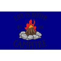 Life Is Better By The Campfire Scouts Camping Campfire Gift Bumper Sticker