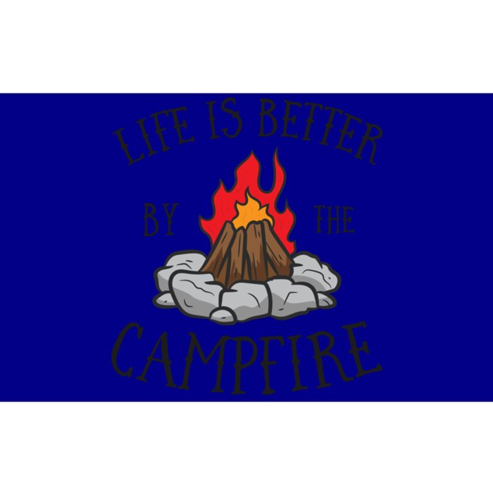 Life Is Better By The Campfire Scouts Camping Campfire Gift Bumper Sticker