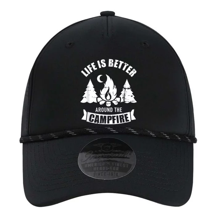 Life Is Better Around The Campfire Camping Performance The Dyno Cap