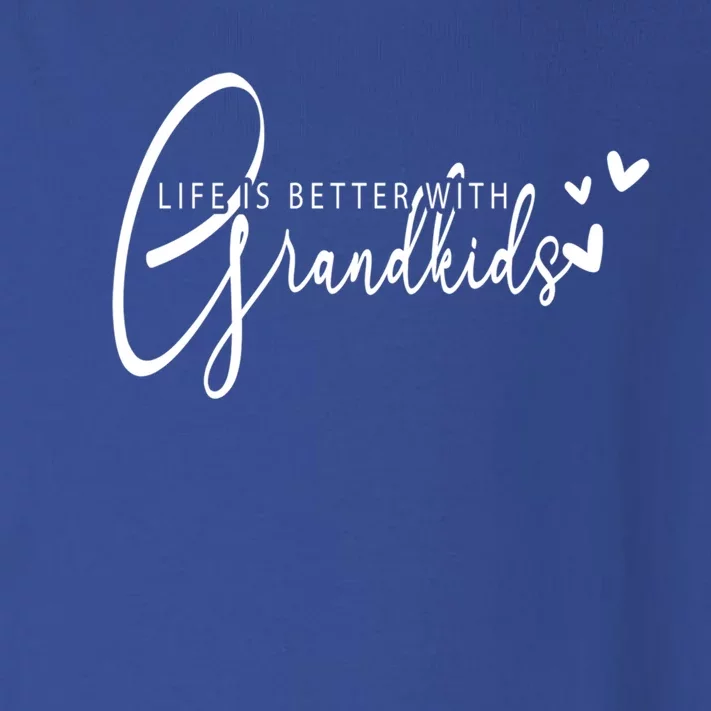 Life Is Better With Grand Grandma Grandmother Blessed Great Gift Toddler Long Sleeve Shirt