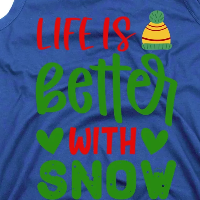 Life Is Better With Snow Gift Tank Top