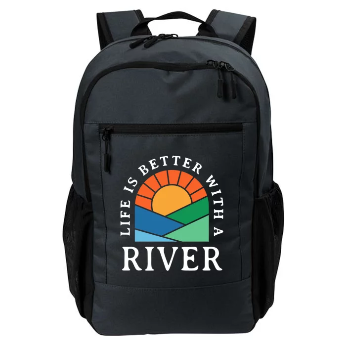 Life Is Better With A River Name Personalized Nickname Gift Daily Commute Backpack