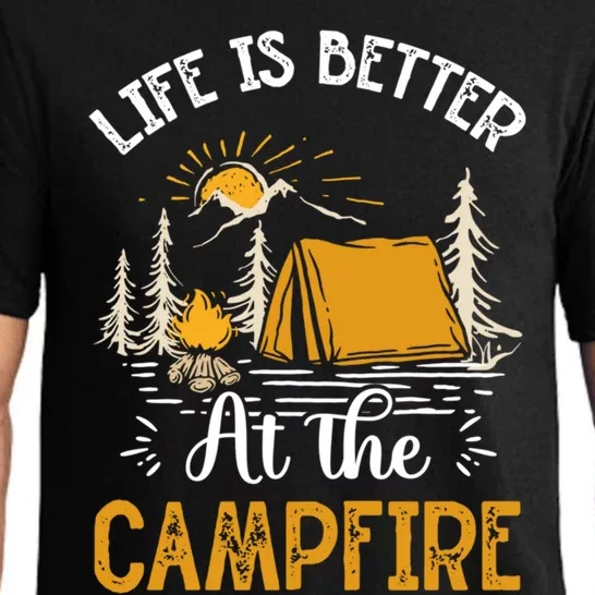 Life Is Better At The Campfire Meaningful Gift Pajama Set