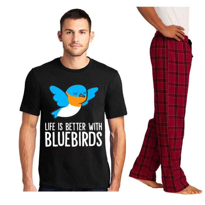 Life Is Better With Bluebirds Premium Pajama Set