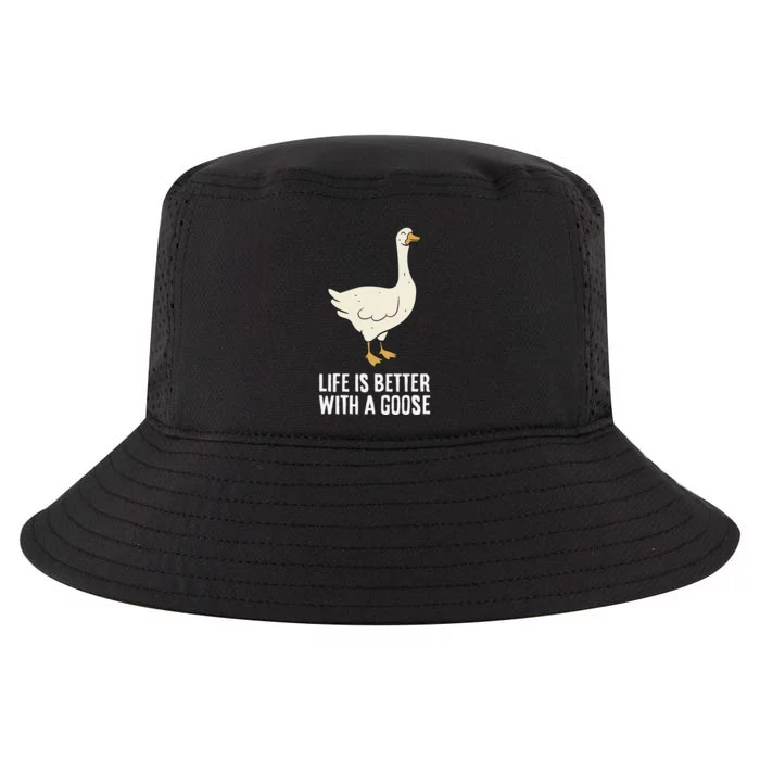 Life Is Better With A Goose Cool Comfort Performance Bucket Hat