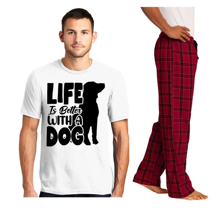 Life Is Better With A Dog Pajama Set