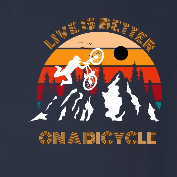 Life Is Better On A Bicycle, Cycling Bike Toddler Long Sleeve Shirt