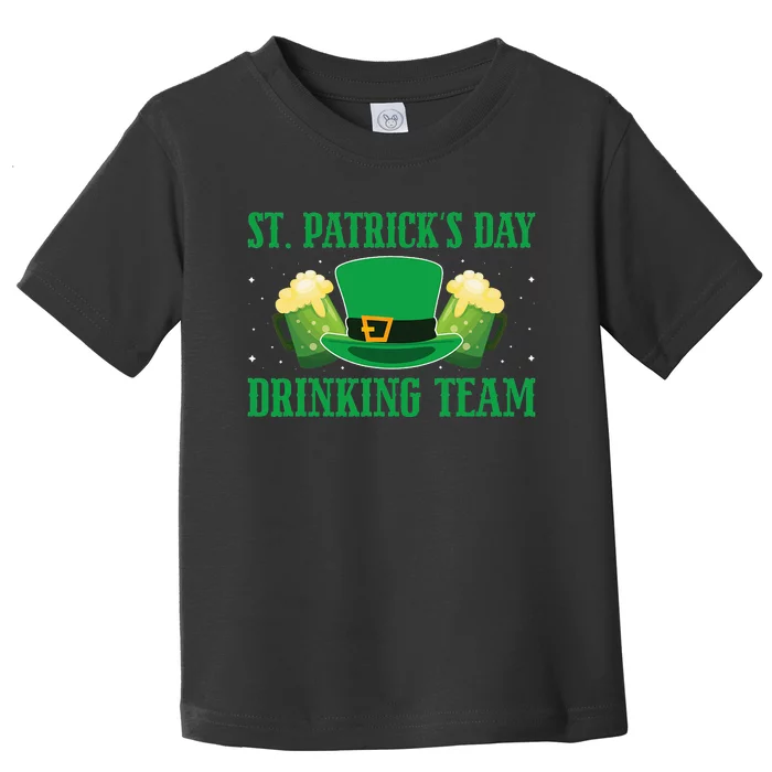 Leprechaur Irish Beer Ireland Flag St. Patricks Day Toddler T-Shirt