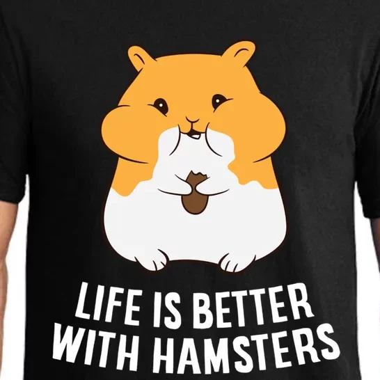 Life Is Better With A Hamsters Love Hamsters Gift Pajama Set