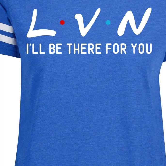 L.V.N I'll Be There For You Enza Ladies Jersey Football T-Shirt