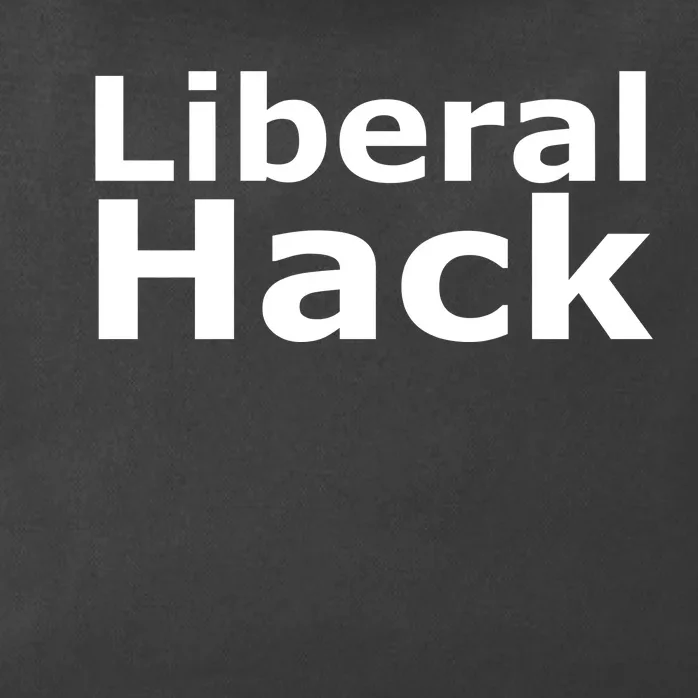 Liberal Hack Zip Tote Bag