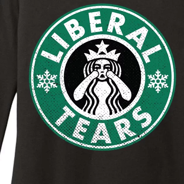 Liberal Tears MAGA Donald Trump Womens CVC Long Sleeve Shirt