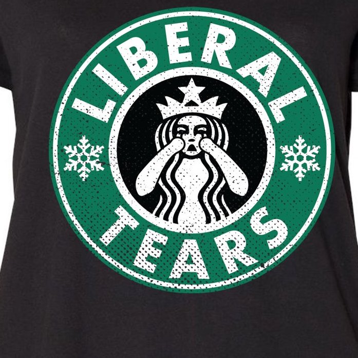 Liberal Tears MAGA Donald Trump Women's Plus Size T-Shirt