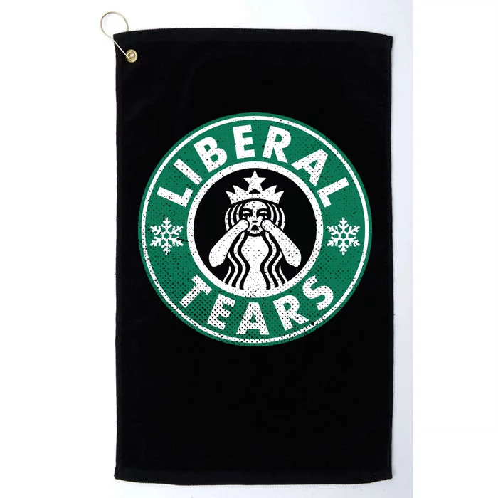 Liberal Tears MAGA Donald Trump Platinum Collection Golf Towel