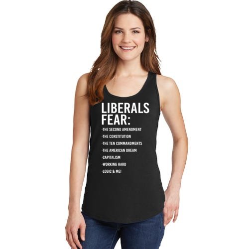 Liberals Fear Conservative Republican Ladies Essential Tank