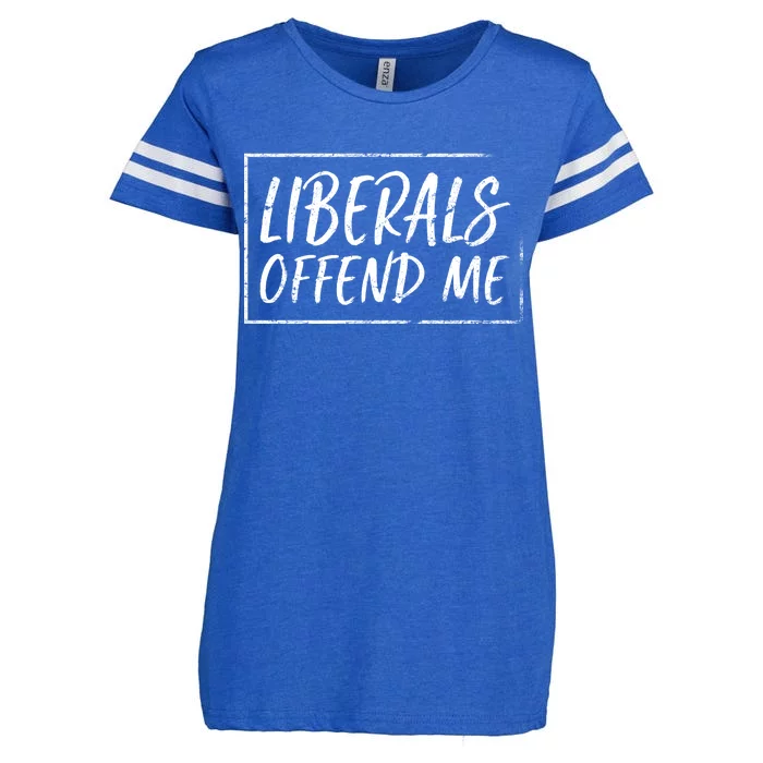 Liberals Offend Me Enza Ladies Jersey Football T-Shirt