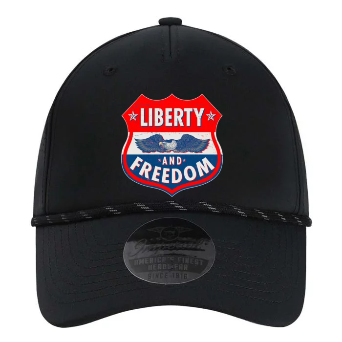 Liberty And Freedom US Eagle Road Sign Performance The Dyno Cap