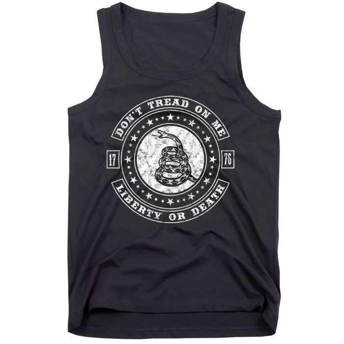 Liberty or Death 1776 Don't Tread on Me Tank Top