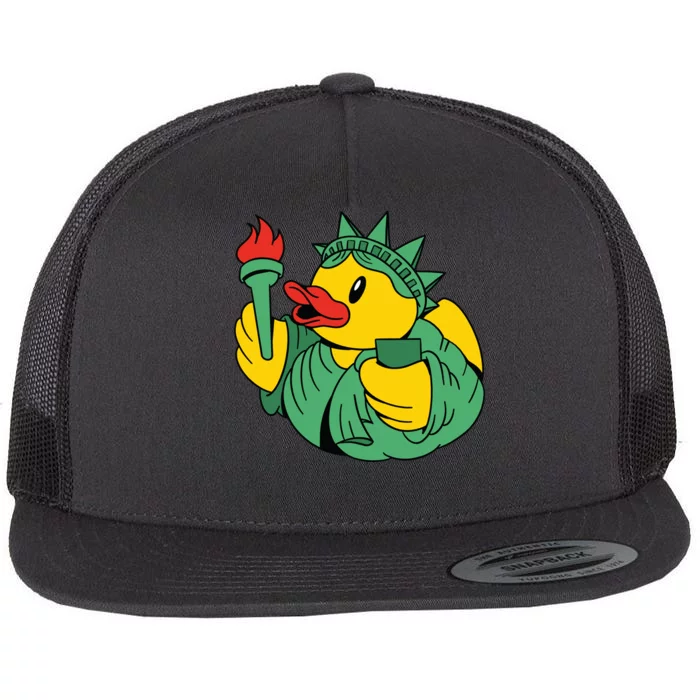 Liberty Rubber Duck Flat Bill Trucker Hat