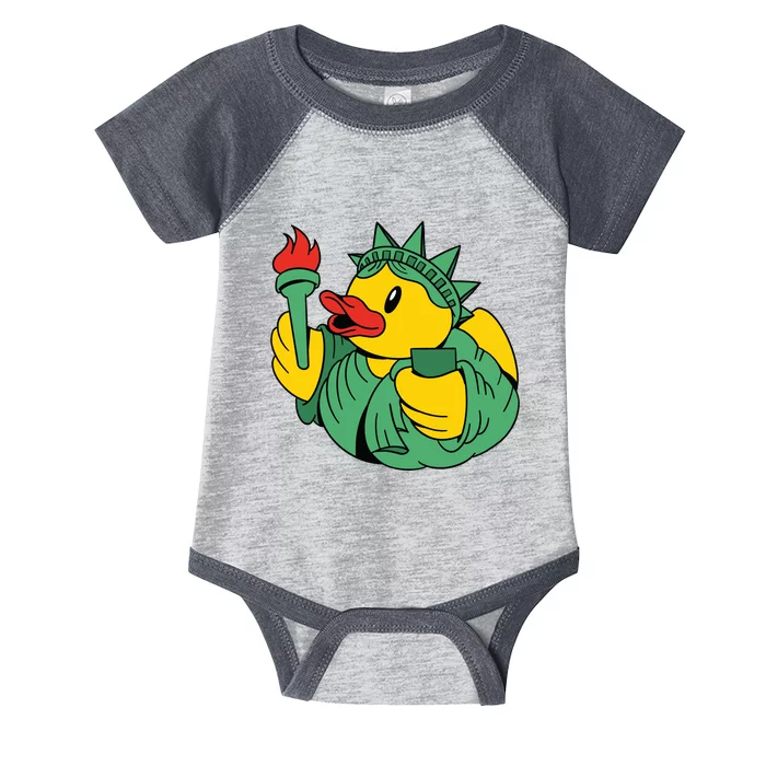 Liberty Rubber Duck Infant Baby Jersey Bodysuit