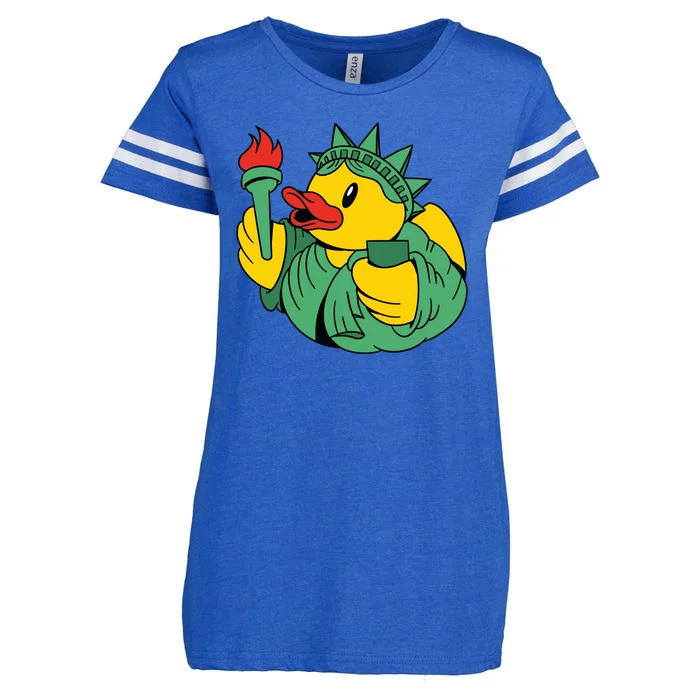 Liberty Rubber Duck Enza Ladies Jersey Football T-Shirt