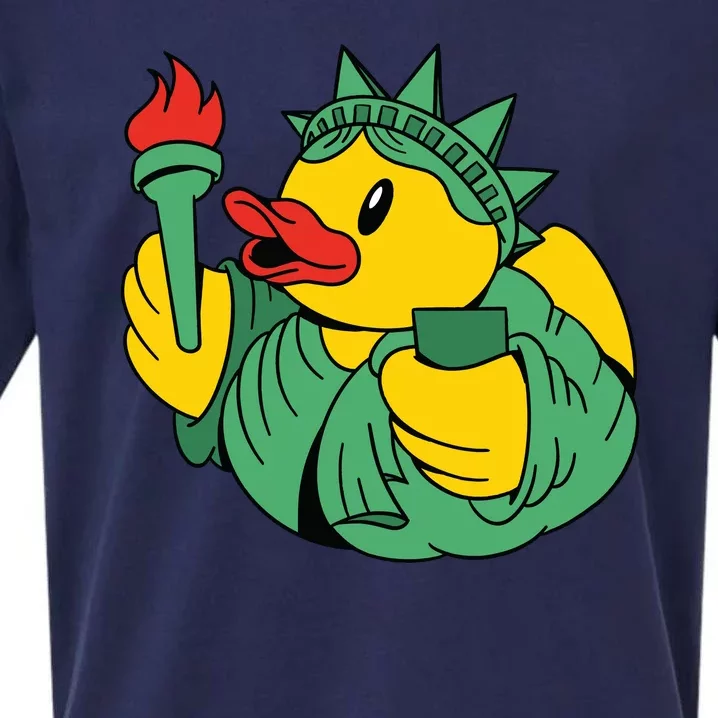 Liberty Rubber Duck Sueded Cloud Jersey T-Shirt