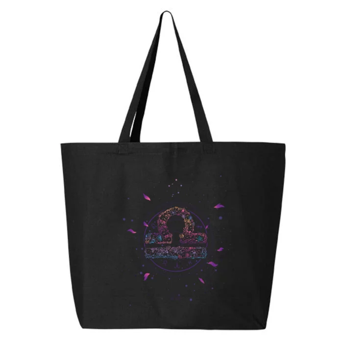 Libra Floral Zodiac 25L Jumbo Tote