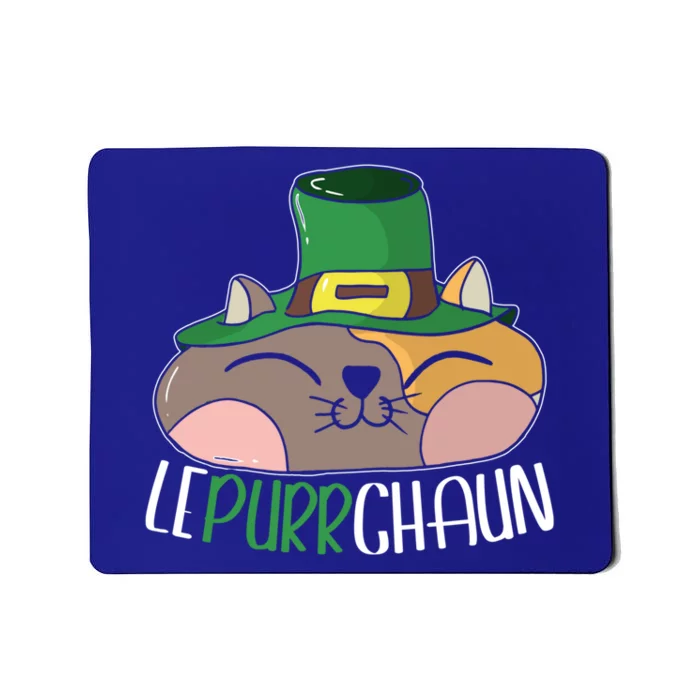 Lepurrchaun Irish Cat Lover Kitty Owner Saint Patricks Day Gift Mousepad