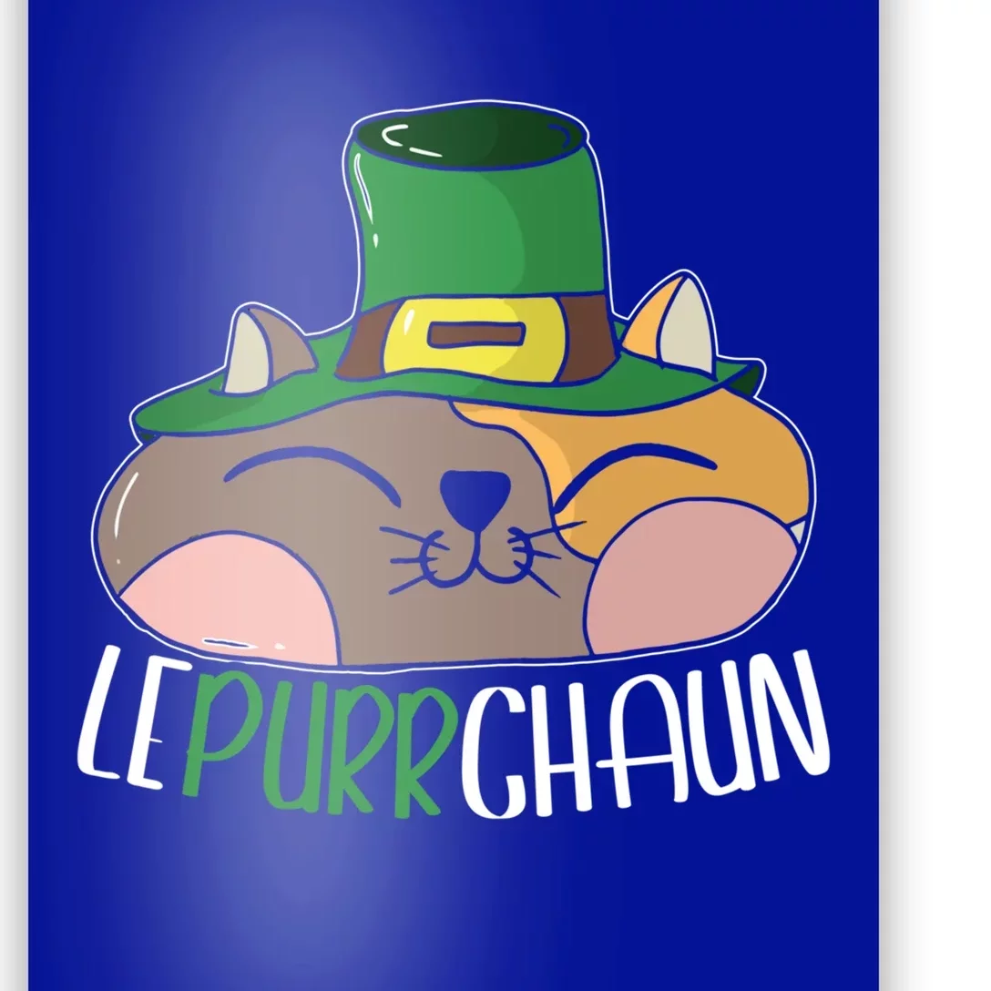 Lepurrchaun Irish Cat Lover Kitty Owner Saint Patricks Day Gift Poster