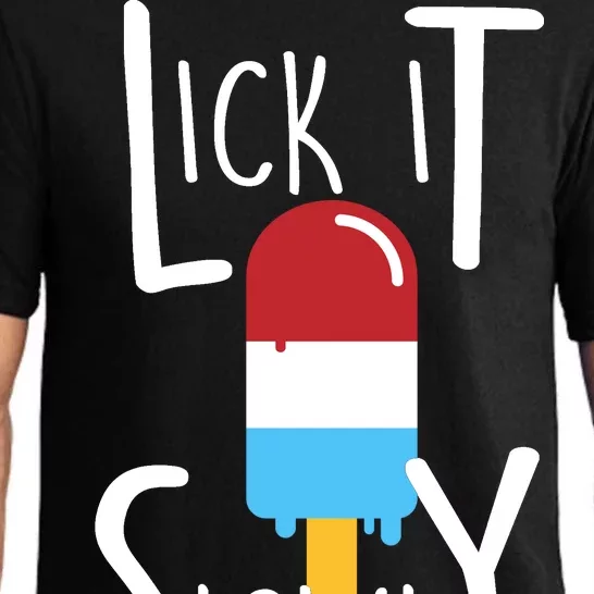 Lick It Slowly Popsicle Pajama Set