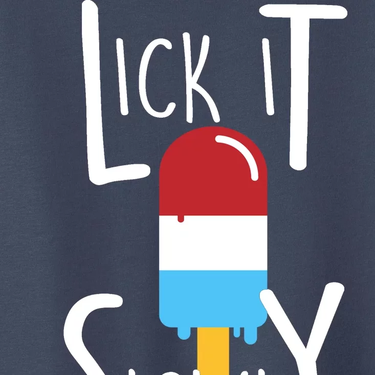 Lick It Slowly Popsicle Toddler T-Shirt