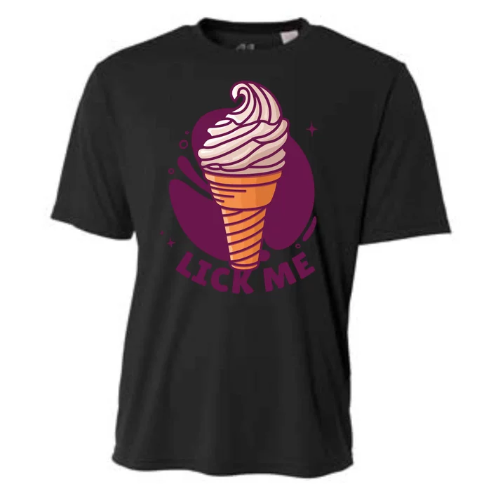 Lick Me Ice Cream Cooling Performance Crew T-Shirt