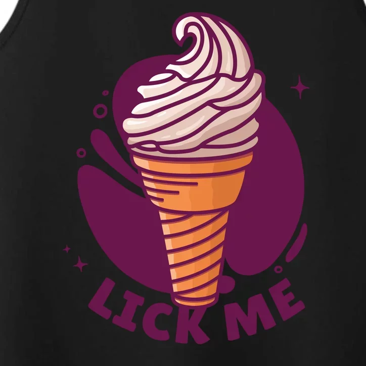 Lick Me Ice Cream Performance Tank