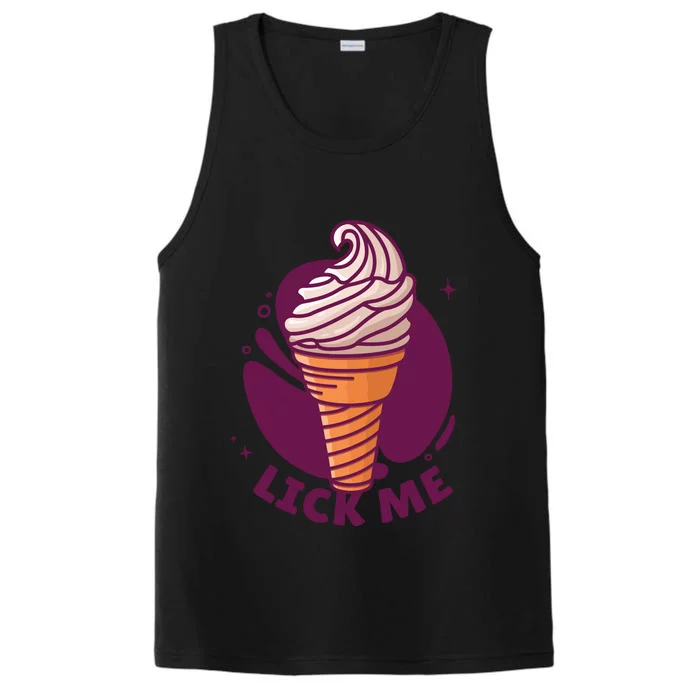 Lick Me Ice Cream Performance Tank