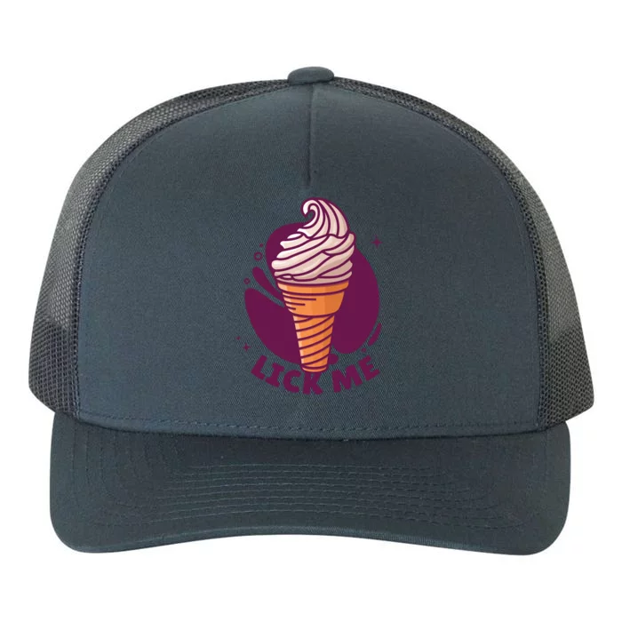 Lick Me Ice Cream Yupoong Adult 5-Panel Trucker Hat