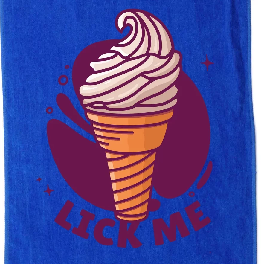 Lick Me Ice Cream Platinum Collection Golf Towel