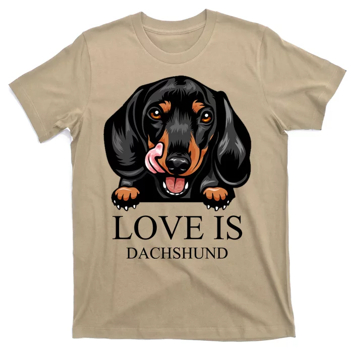 Love Is Dachshund T-Shirt