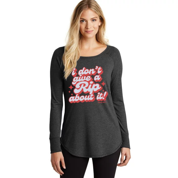 Limited I DonT Give A Rip About It Tanner Smith Women's Perfect Tri Tunic Long Sleeve Shirt