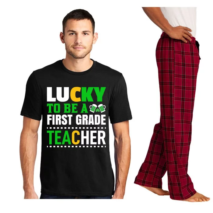 Lucky Irish First Grade Teacher Pajama Set