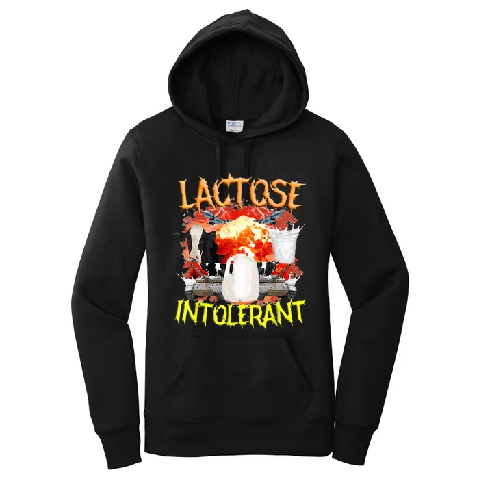 Lactose Intolerant Funny Sarcasm Oddly Specific Women's Pullover Hoodie