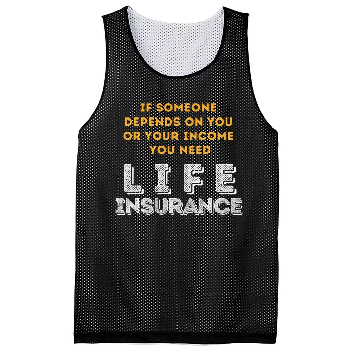 Life Insurance Financial Literacy Saying Financial Advisor Mesh Reversible Basketball Jersey Tank