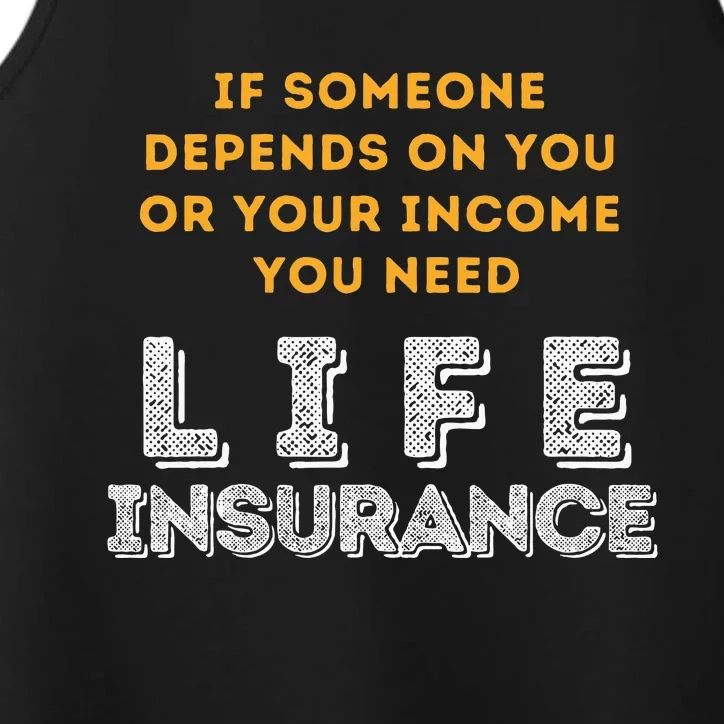 Life Insurance Financial Literacy Saying Financial Advisor Performance Tank