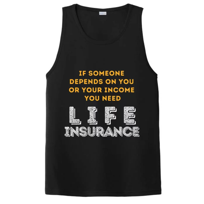 Life Insurance Financial Literacy Saying Financial Advisor Performance Tank