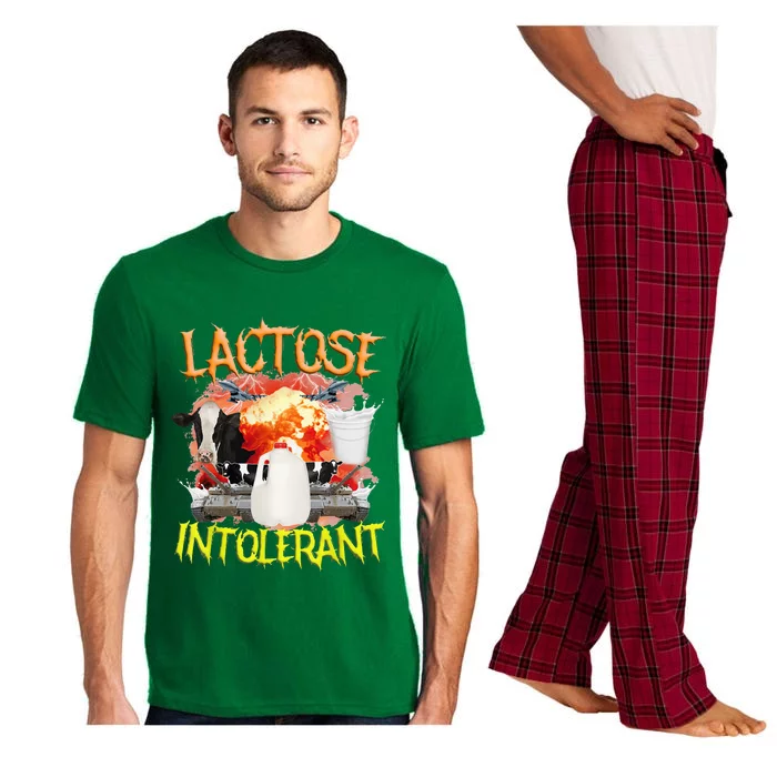 Lactose Intolerant  Funny Sarcasm Oddly Specific Meme Pajama Set