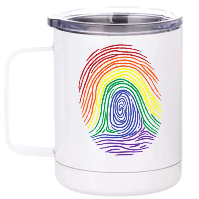 Lgbt Identity Funny Lgbt Pride Love Wins Gift Front & Back 12oz Stainless Steel Tumbler Cup