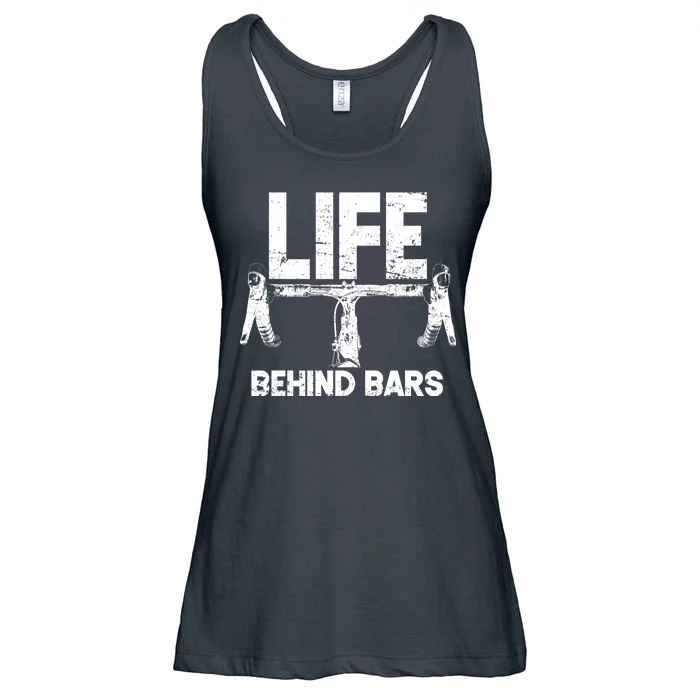 Life Behind Bars Bicycle Ladies Essential Flowy Tank