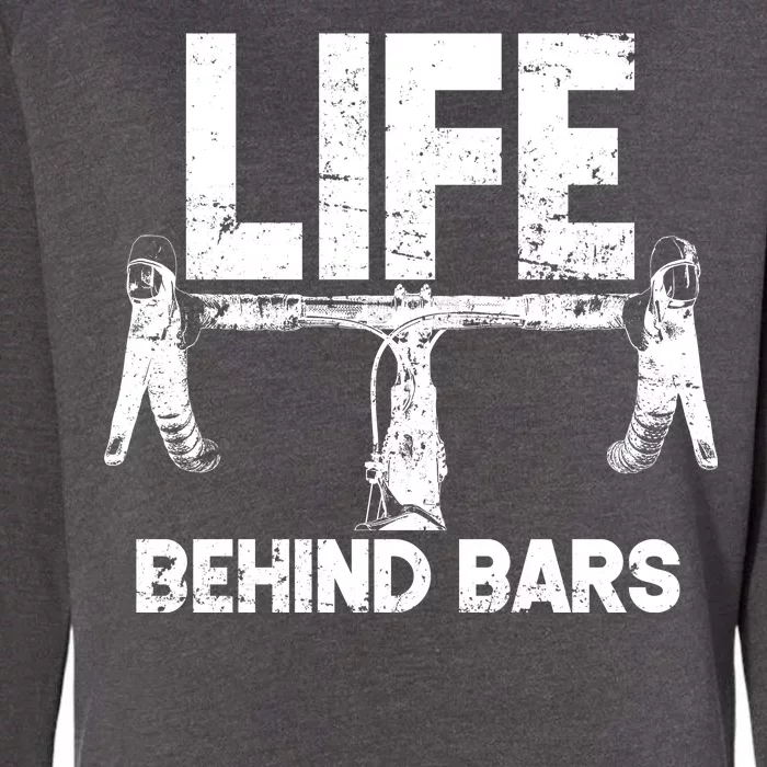 Life Behind Bars Bicycle Womens California Wash Sweatshirt