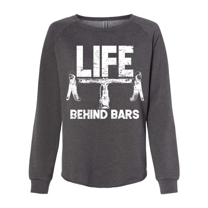 Life Behind Bars Bicycle Womens California Wash Sweatshirt